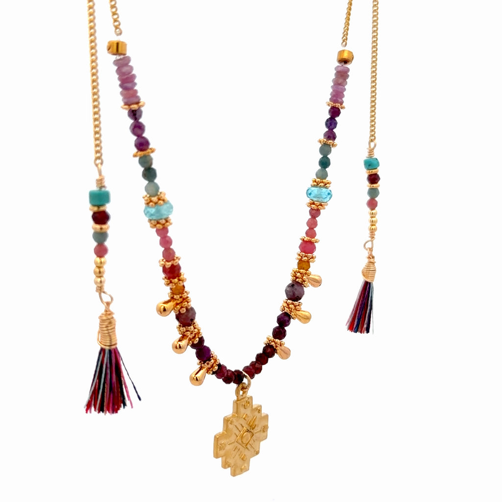 Collar Versatility con chakana