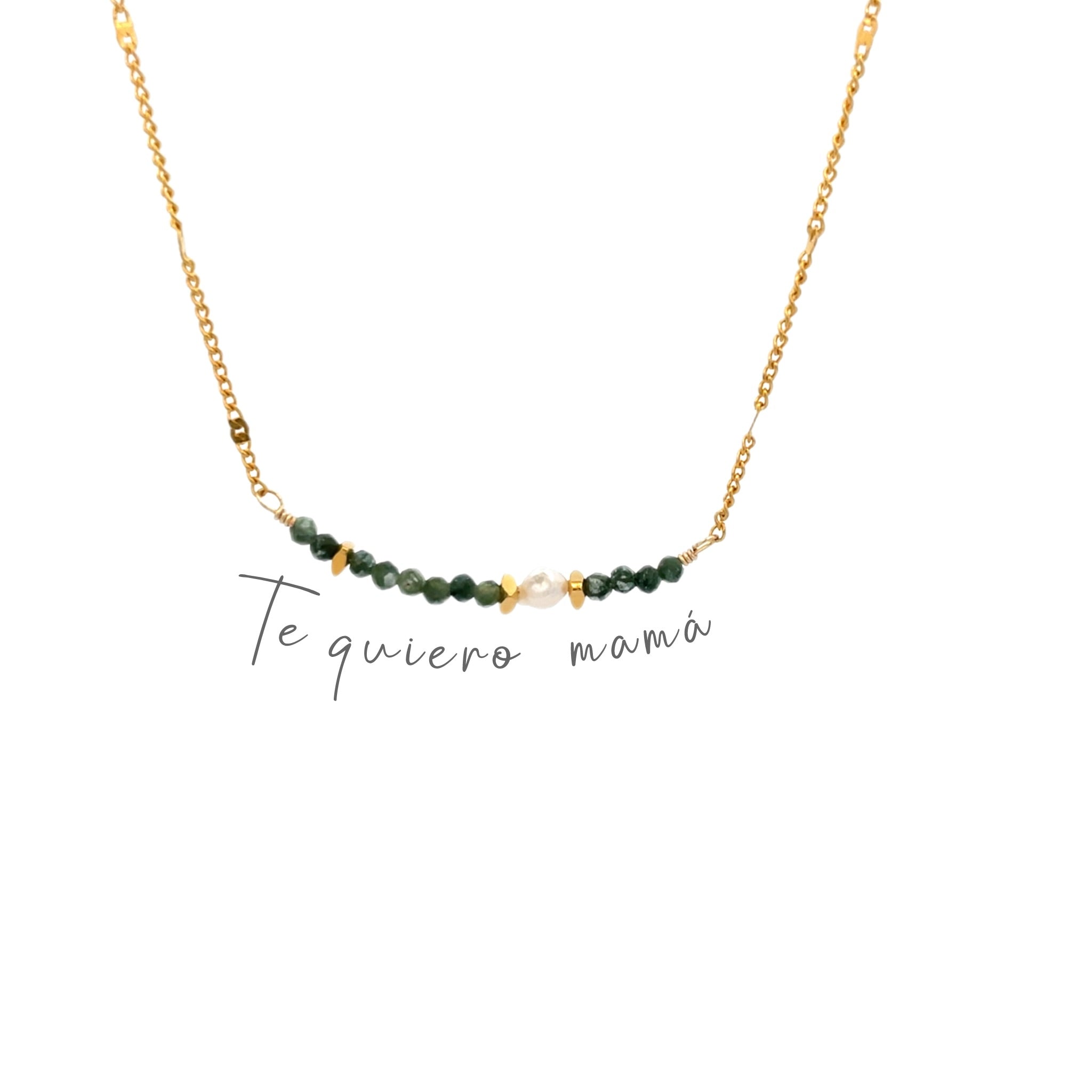 Collar TE QUIERO MAMÁ