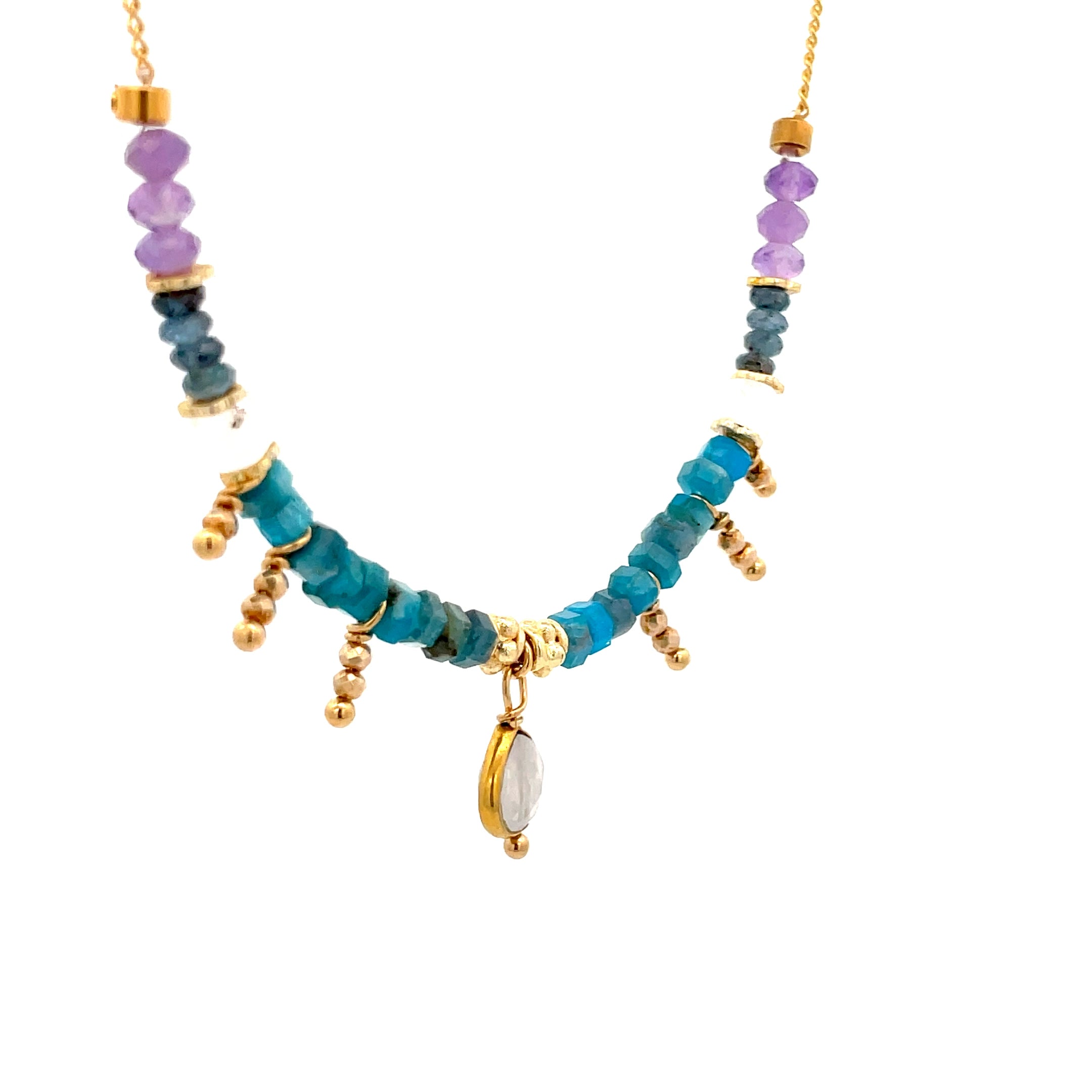 Collar yo soy amor con Apatitas