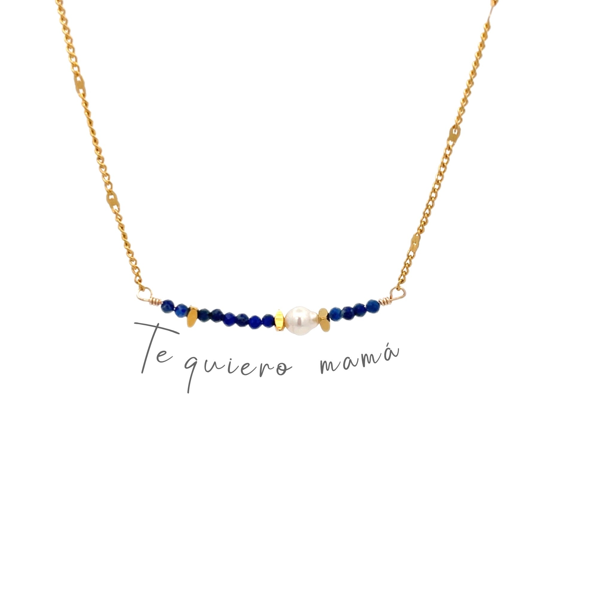 Collar TE QUIERO MAMÁ