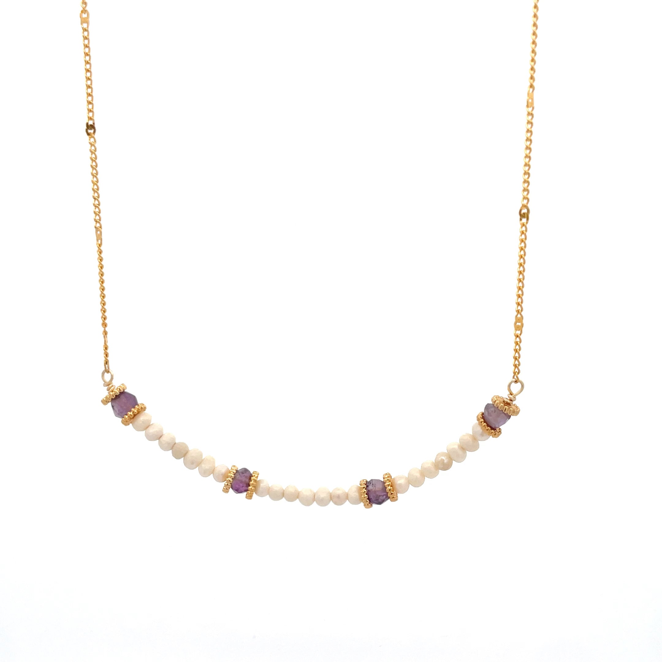 Collar Sulpayki con perlas