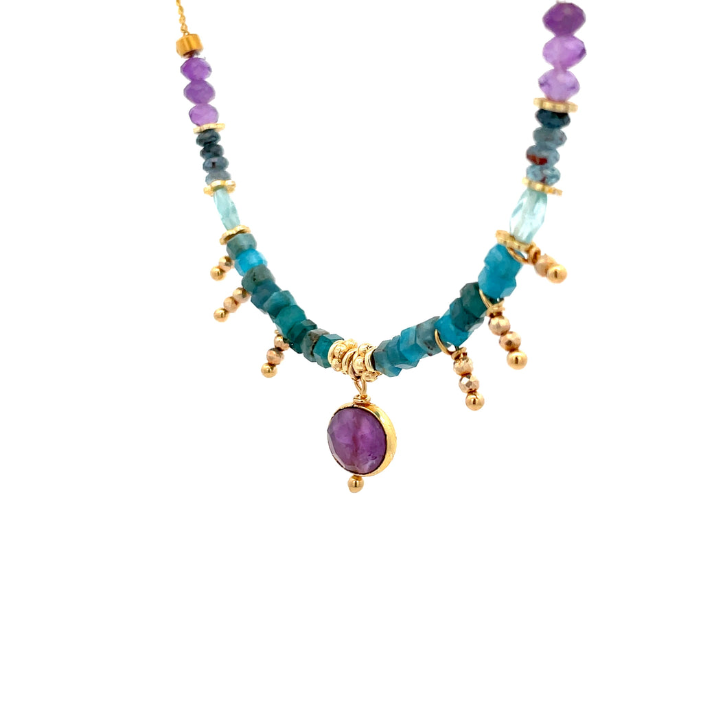 Collar yo soy amor con Apatitas