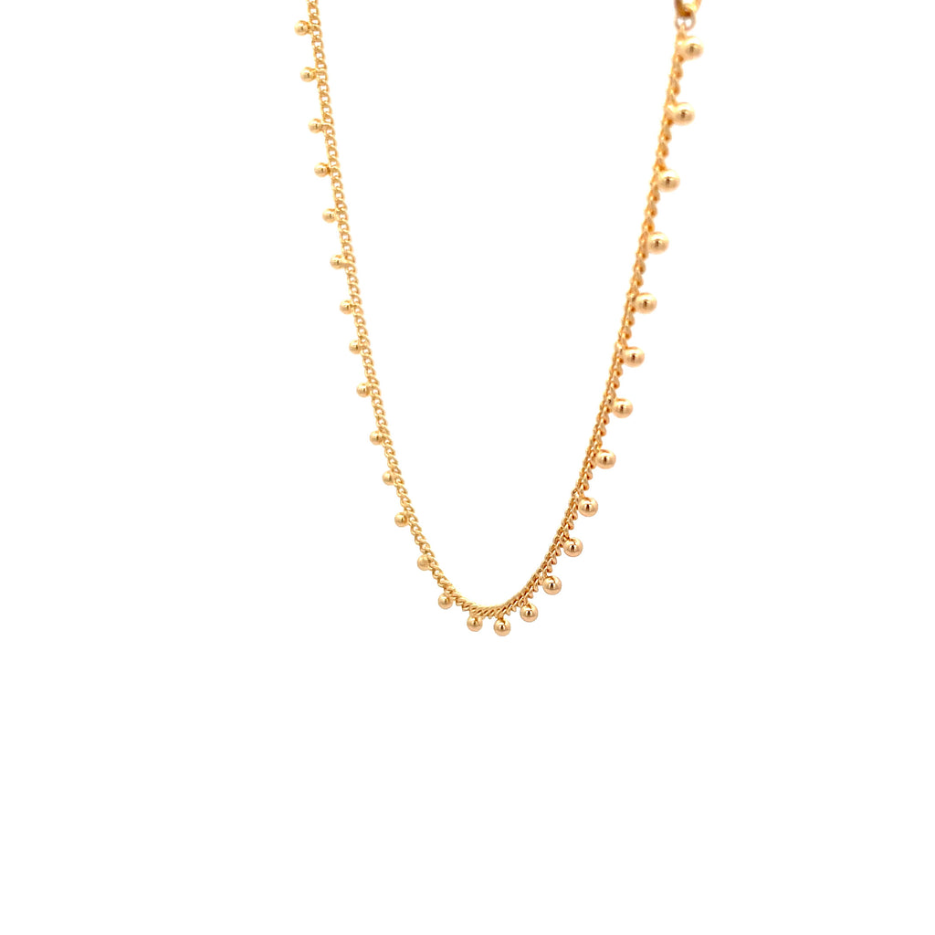 Gargantilla esferitas