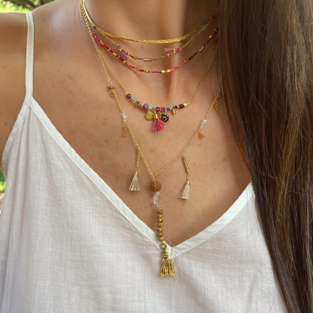 Collar semillas