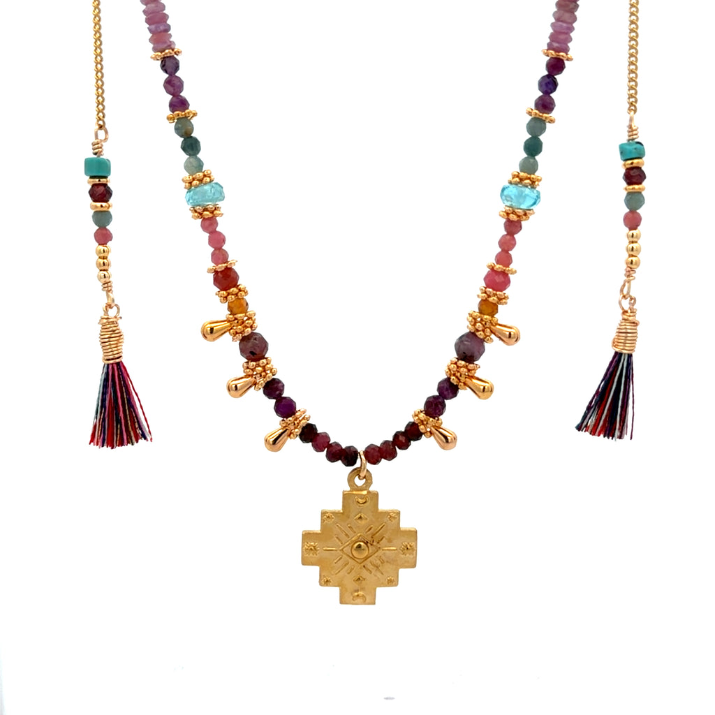 Collar Versatility con chakana
