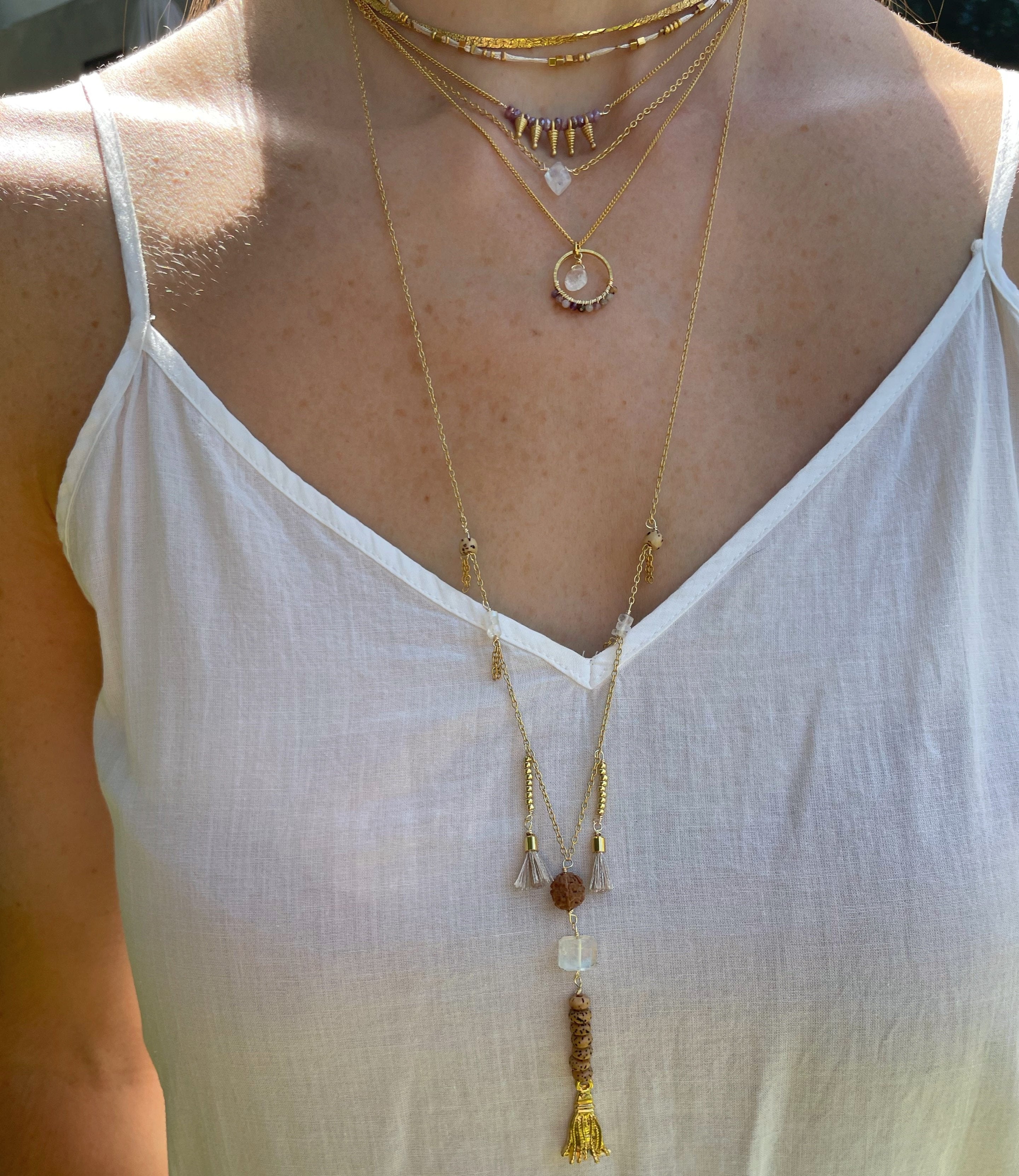 Collar semillas
