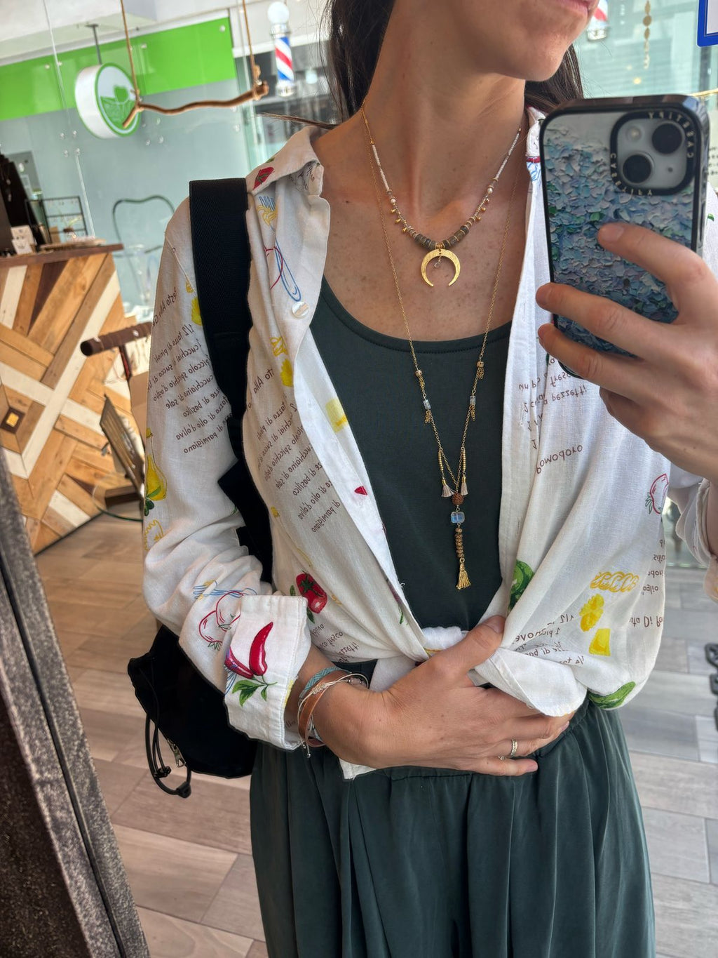 Collar Mama Quilla Labradorita