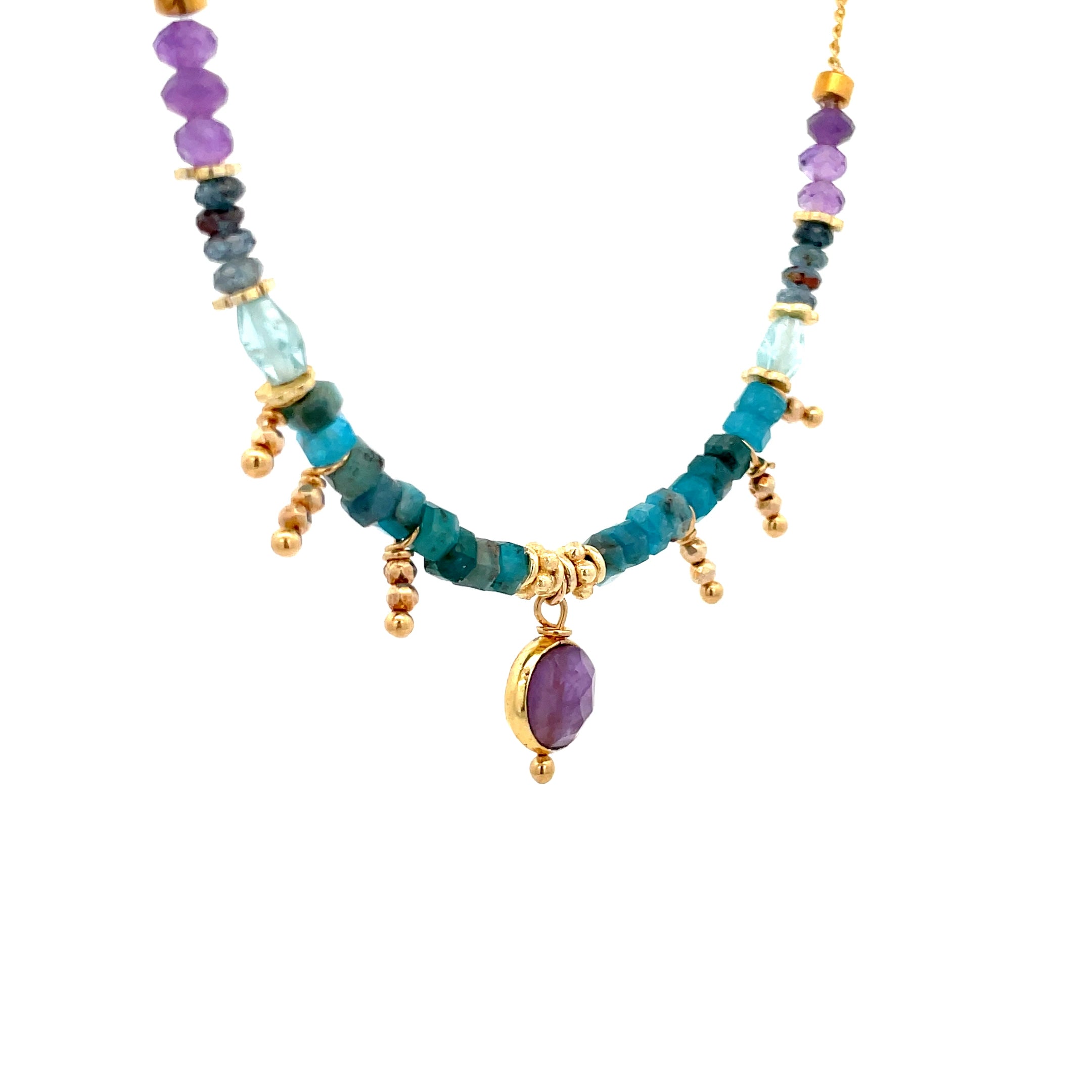 Collar yo soy amor con Apatitas