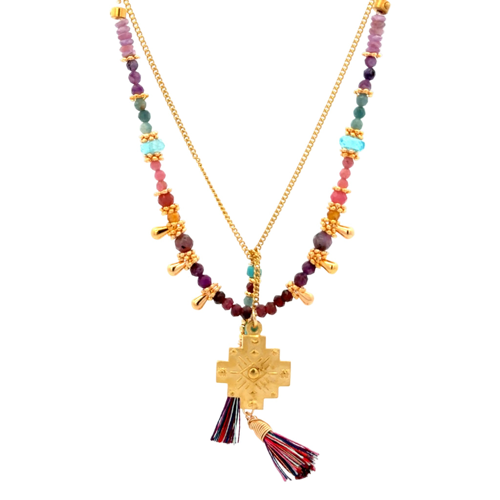 Collar Versatility con chakana
