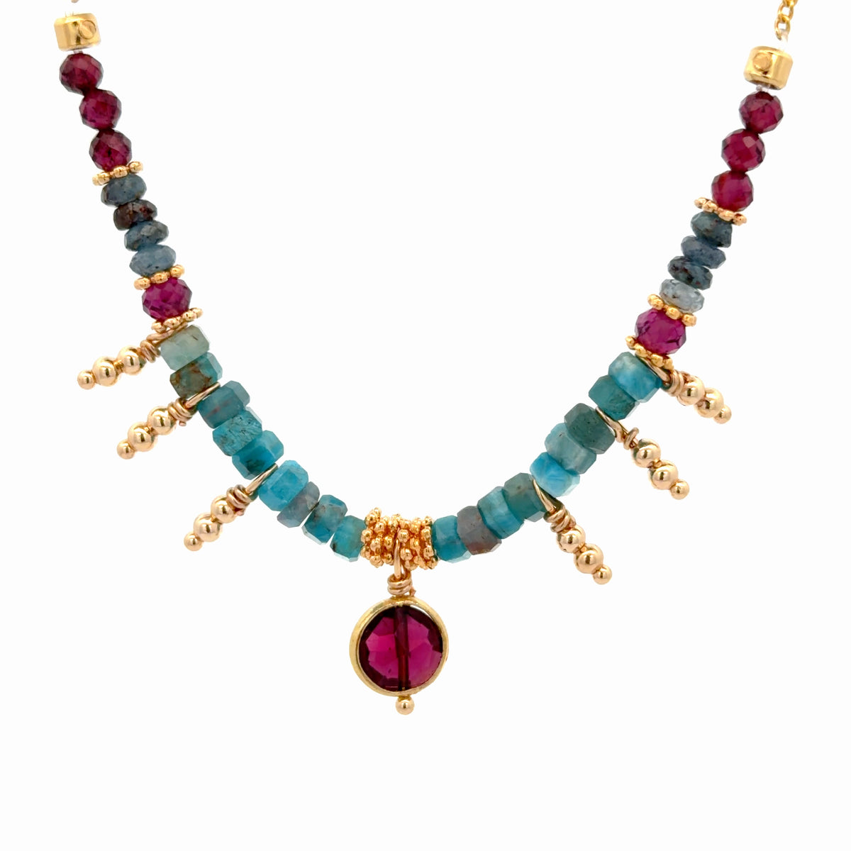Collar yo soy amor con Apatitas
