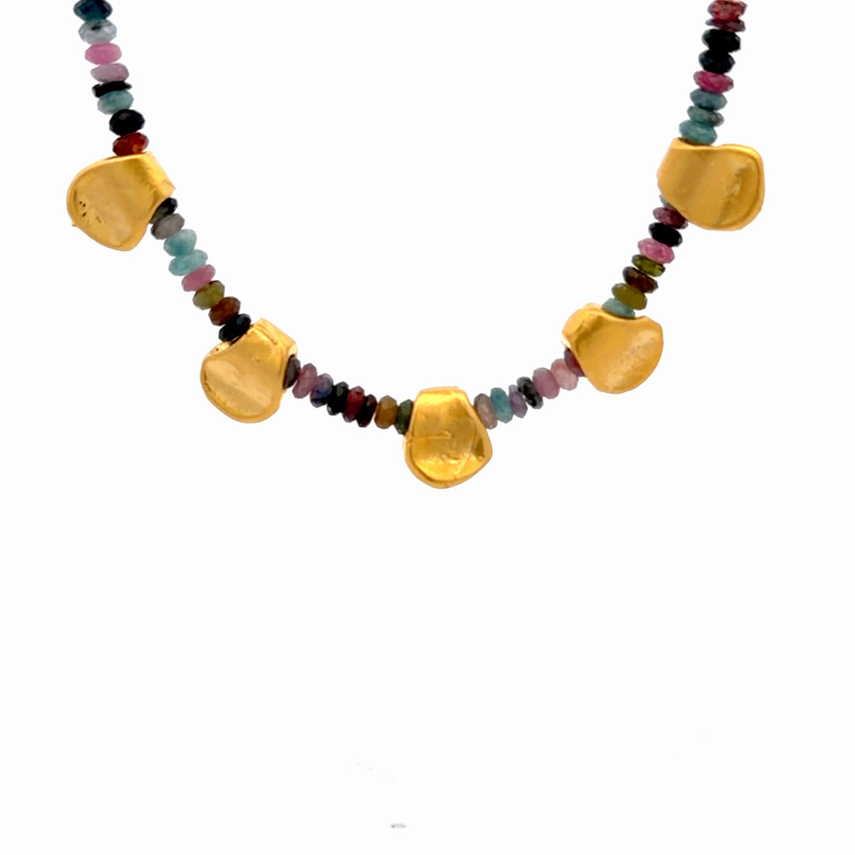 Collar Zunya con Turmalinas sandía