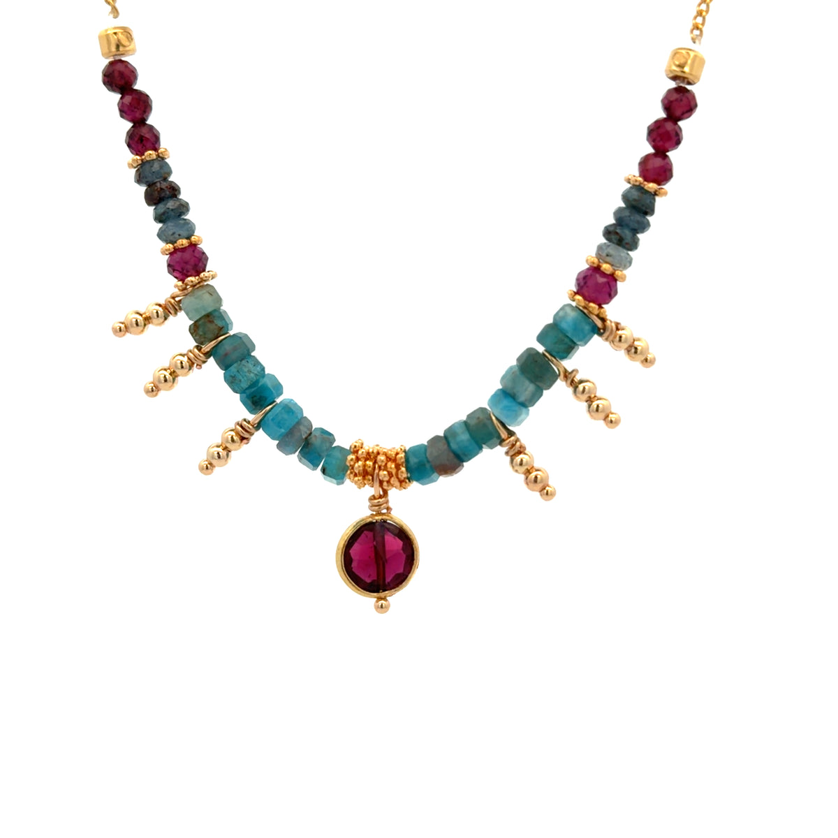 Collar yo soy amor con Apatitas