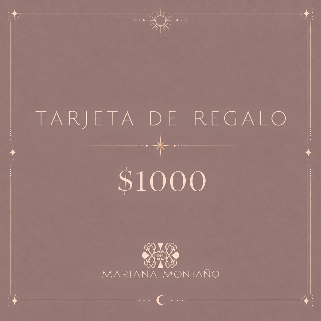 Tarjeta de Regalo Mariana Montaño