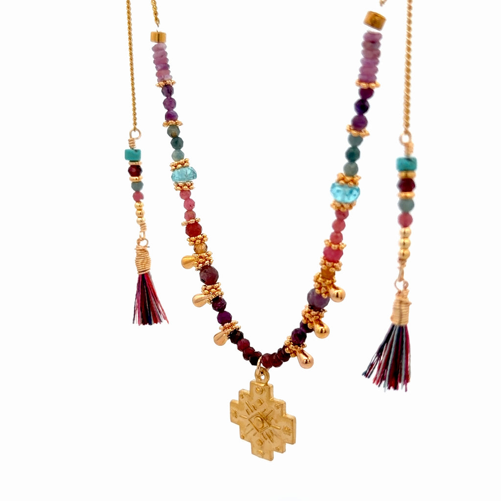 Collar Versatility con chakana