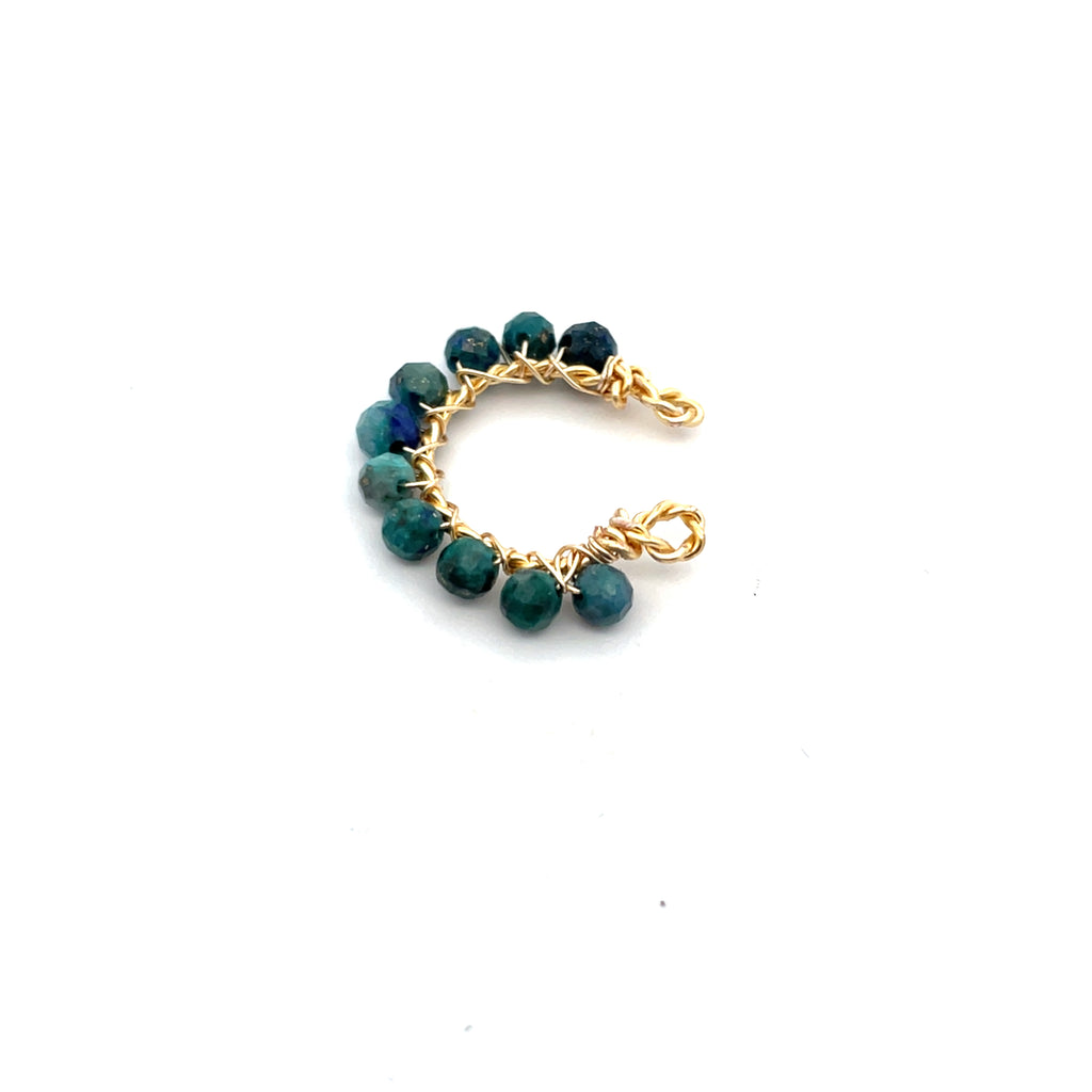 Ear cuff de piedras naturales