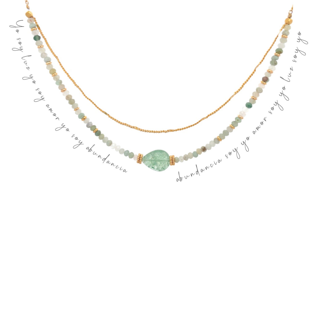 Decretos y afirmaciones con piedras para la salud y abundancia.