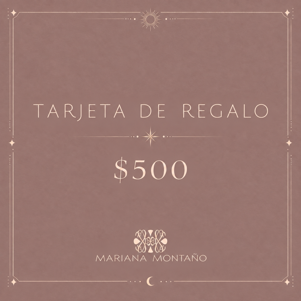 Tarjeta de Regalo Mariana Montaño