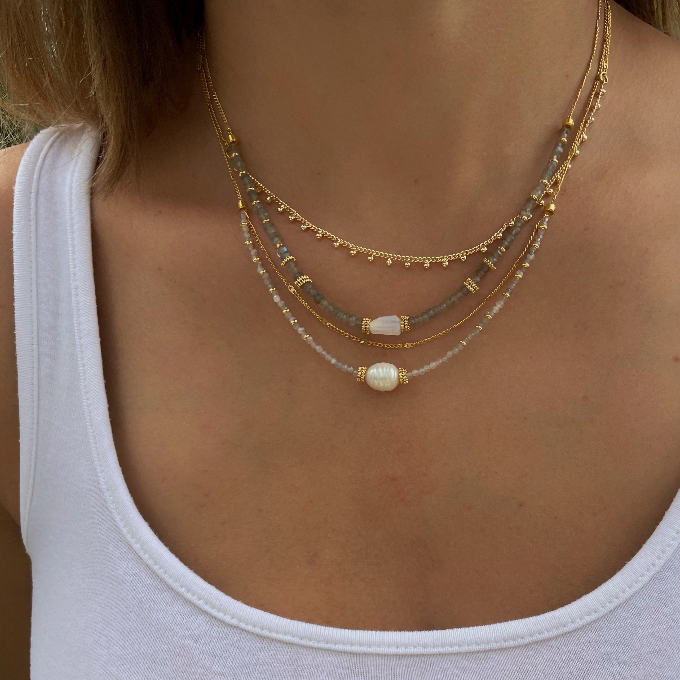 Gargantilla esferitas