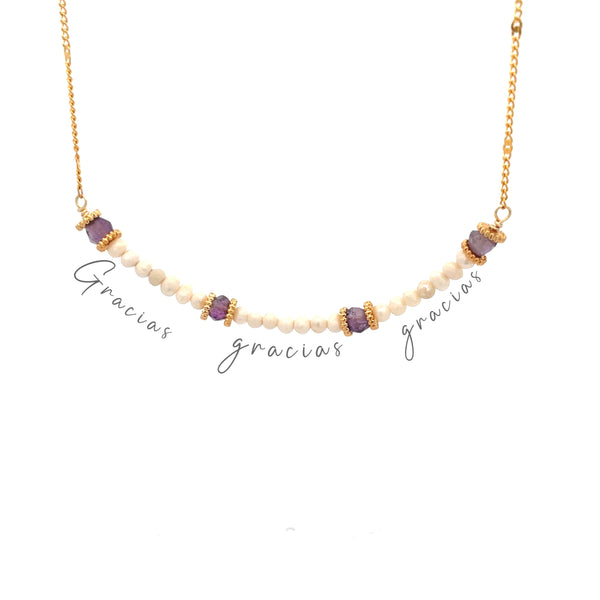Collar Sulpayki con perlas