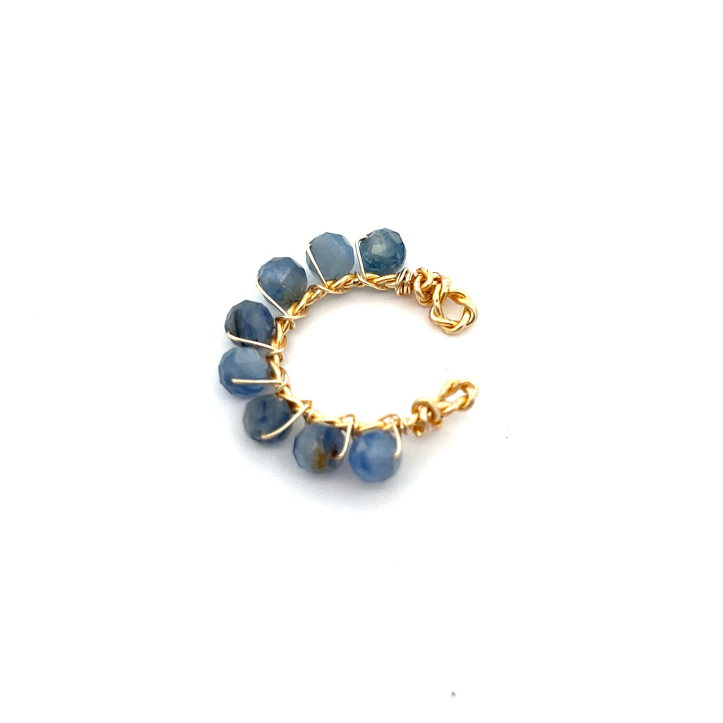 Ear cuff de piedras naturales