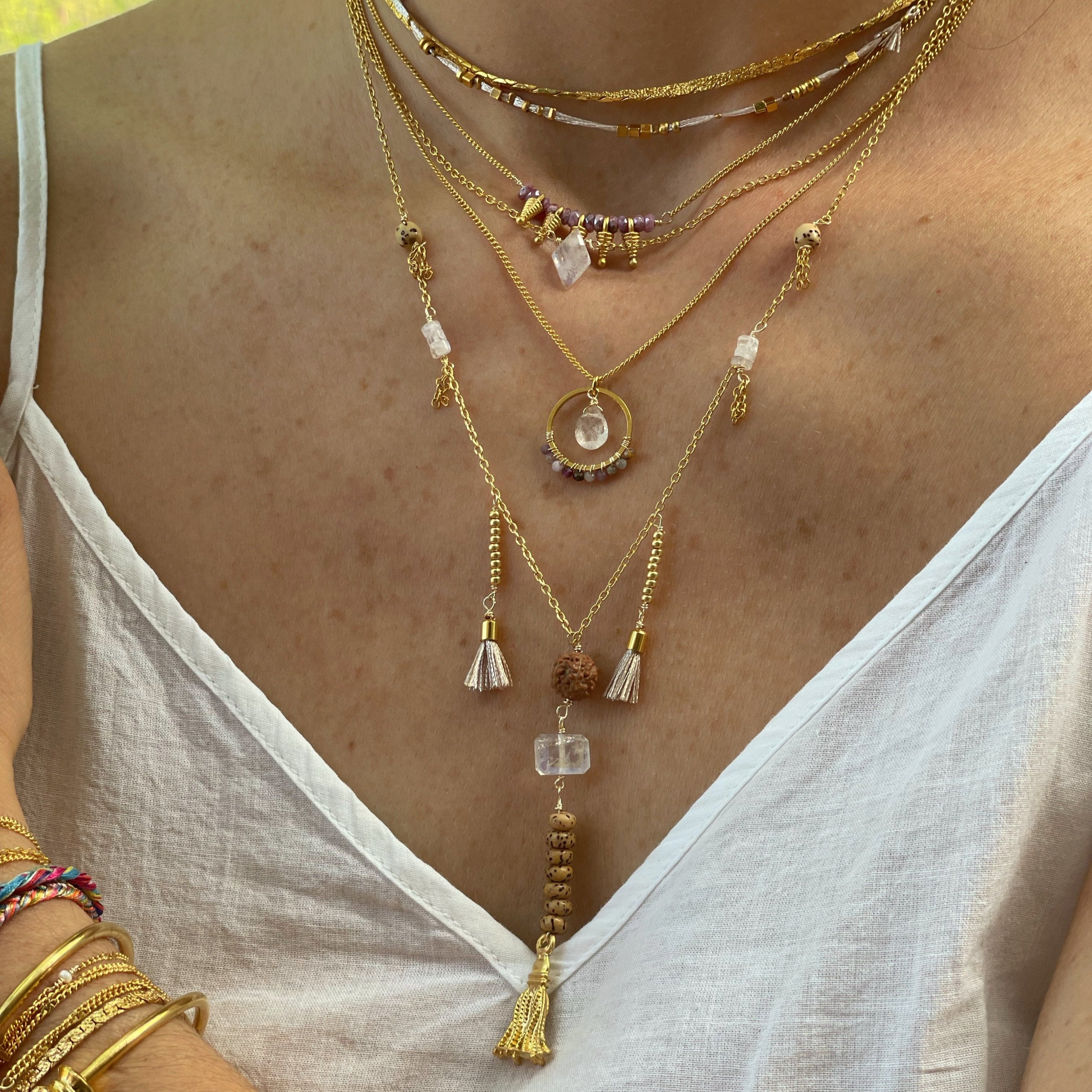 Collar semillas