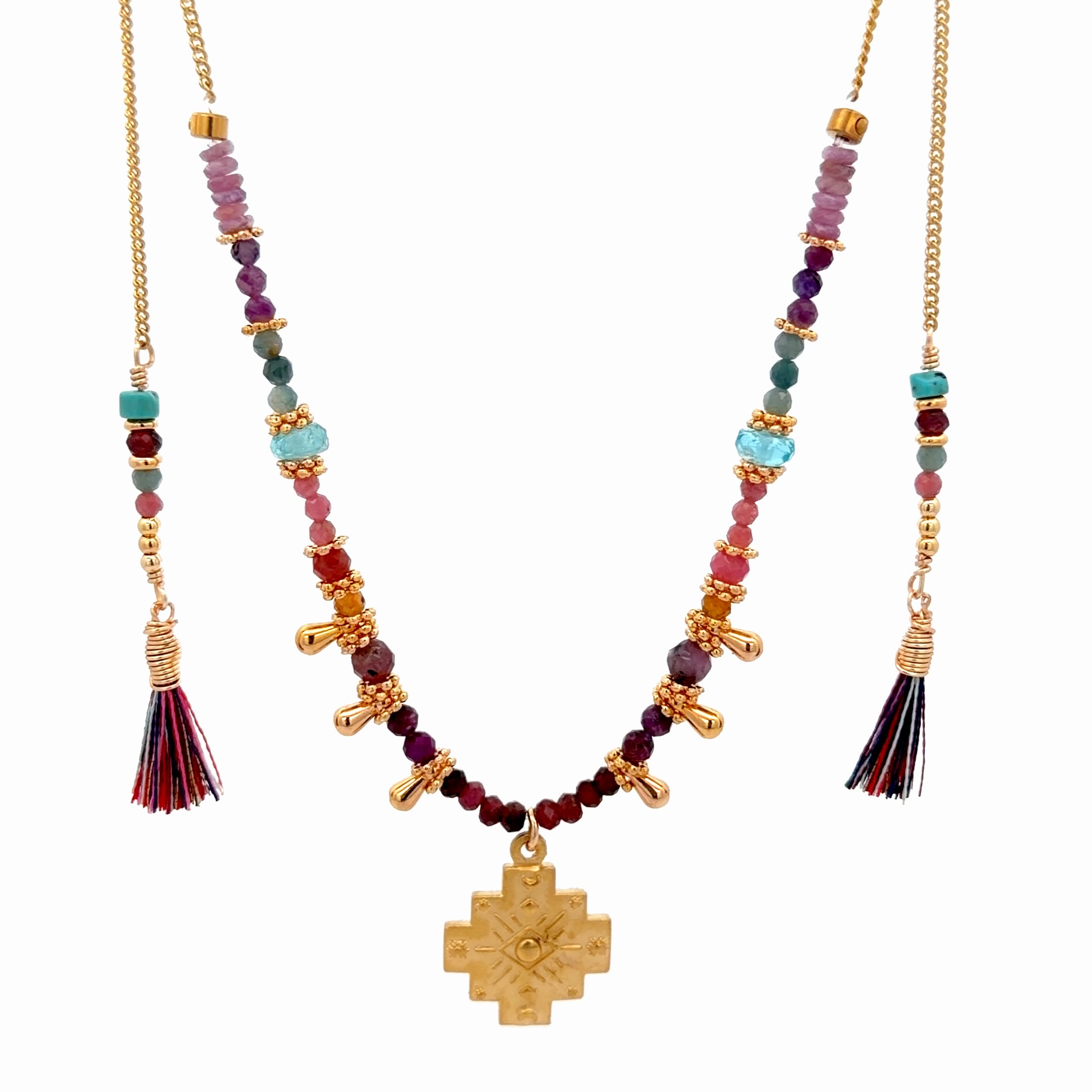 Collar Versatility con chakana