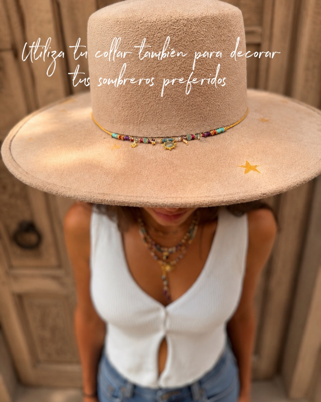 Collar Versatility con 🧿 de piedra Luna