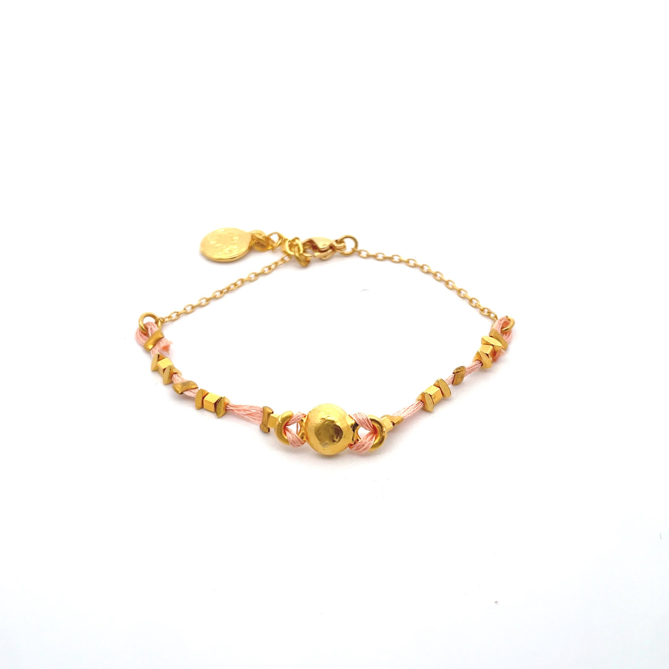 Pulsera tejido lunar