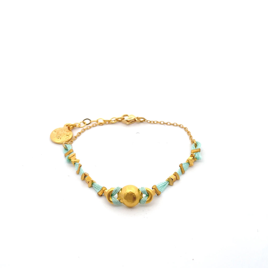 Pulsera tejido lunar