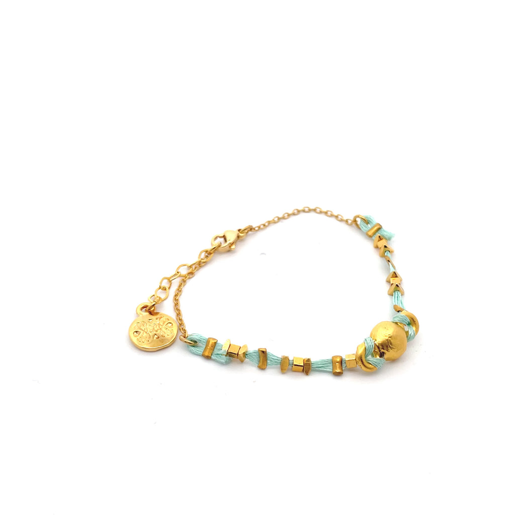 Pulsera tejido lunar