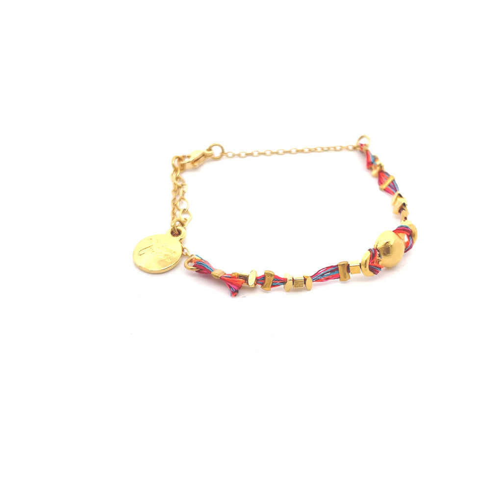 Pulsera tejido lunar