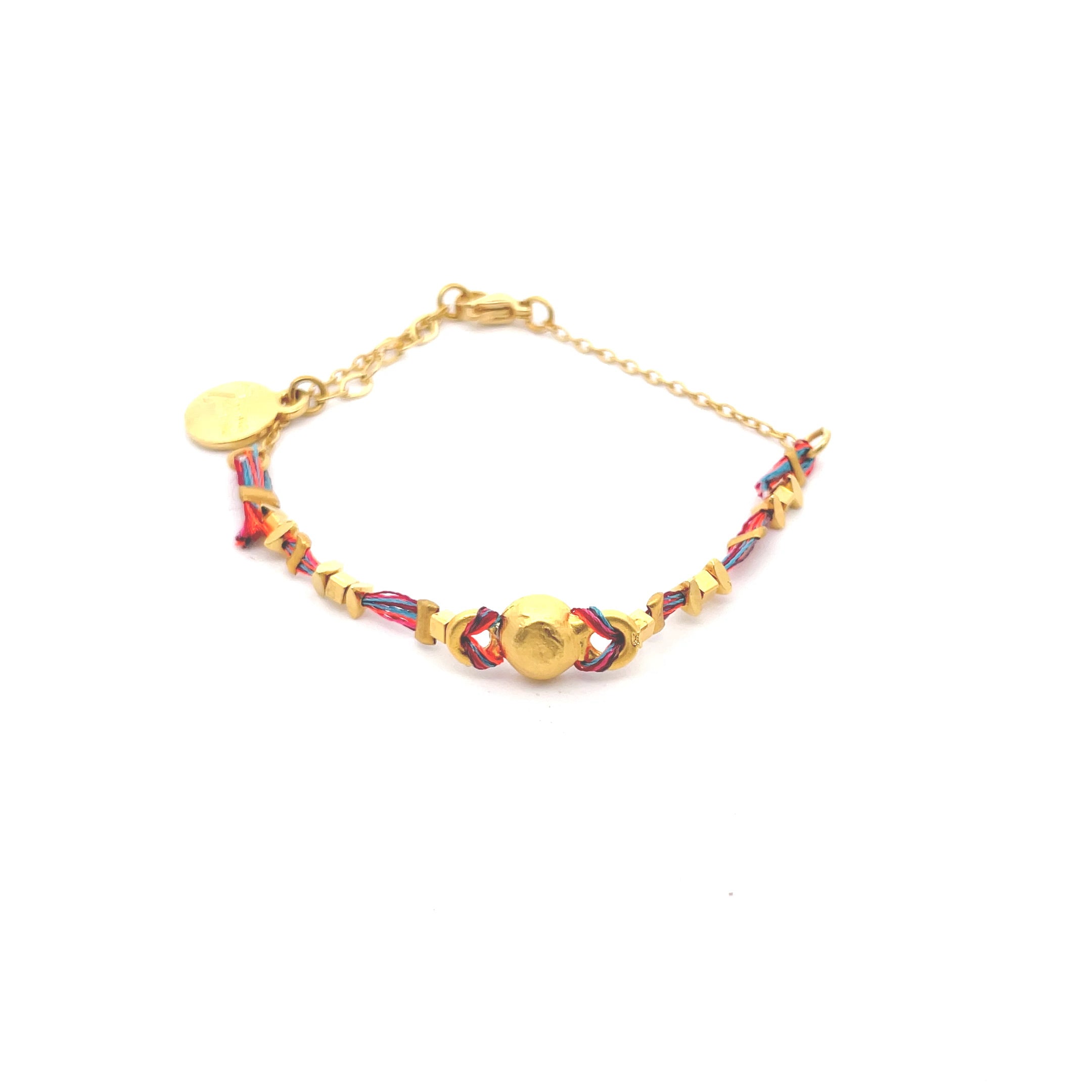 Pulsera tejido lunar