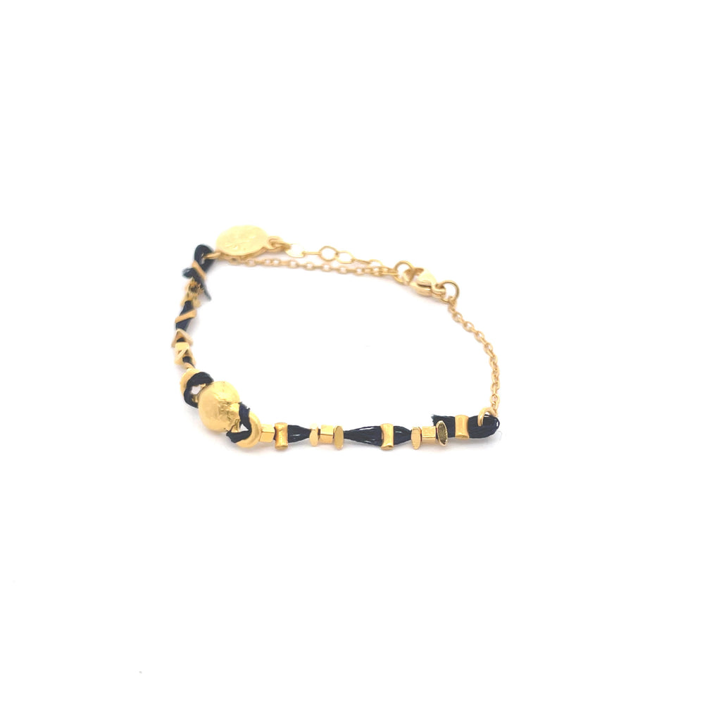 Pulsera tejido lunar