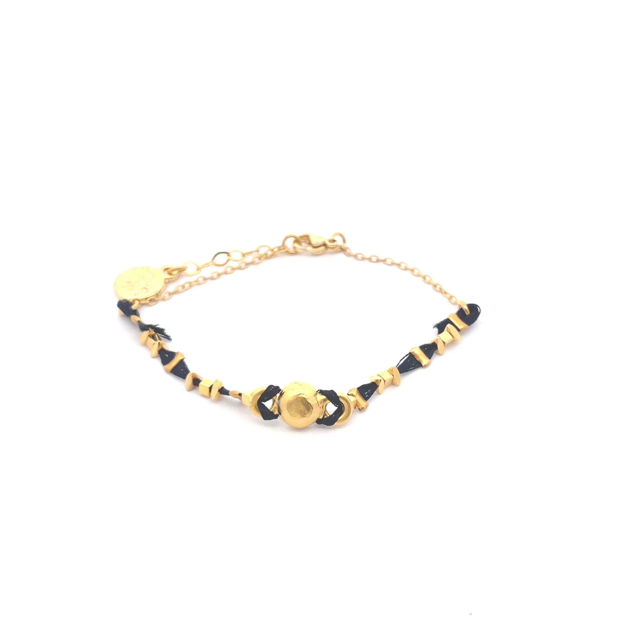 Pulsera tejido lunar