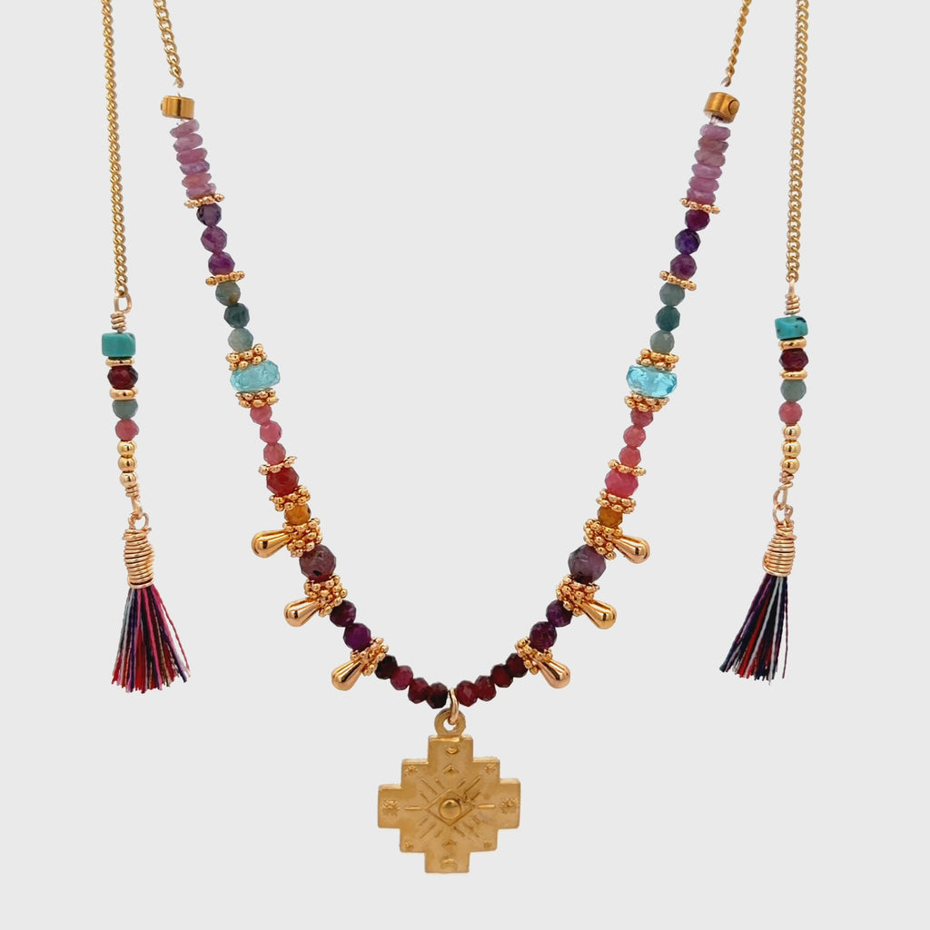 Collar Versatility con chakana