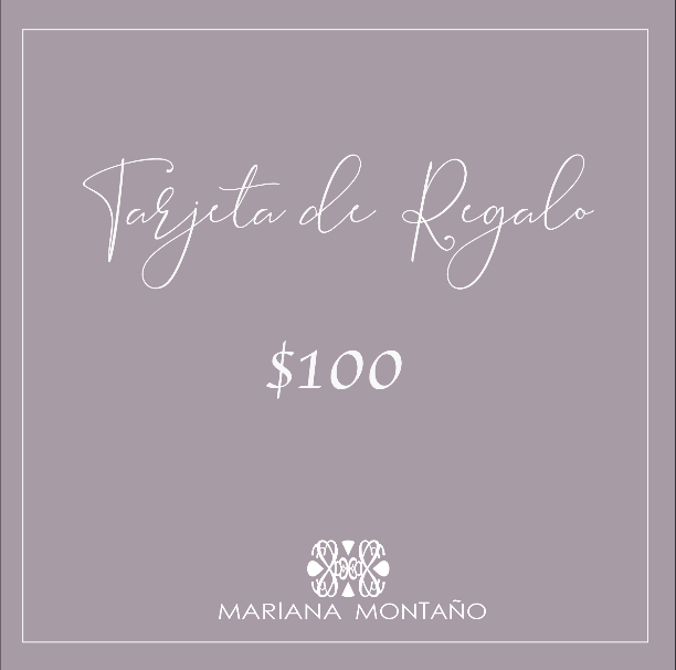 Tarjeta de Regalo Mariana Montaño