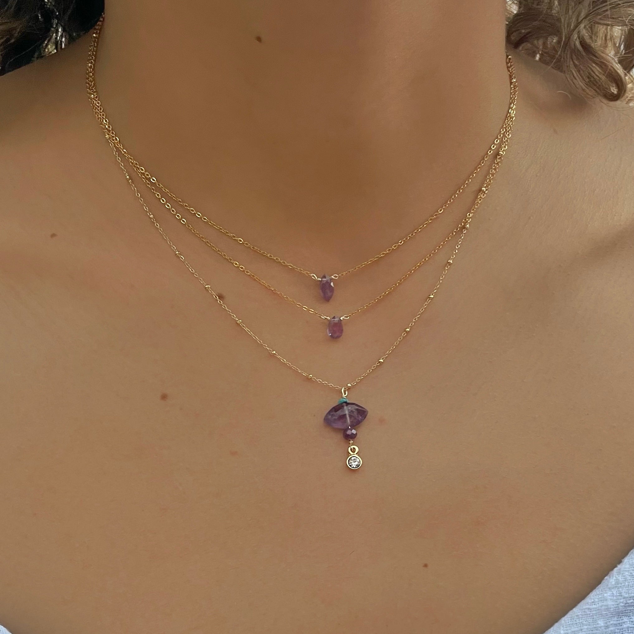 Collares de una gotita